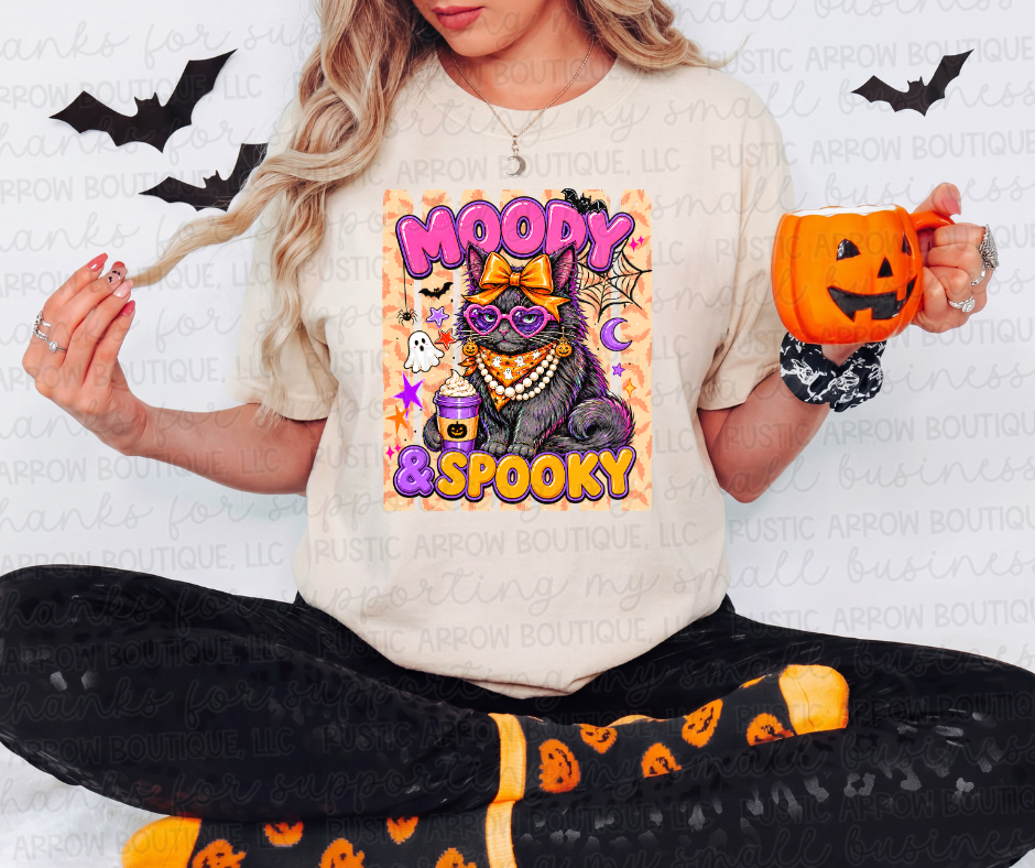 Moody & Spooky Cat
