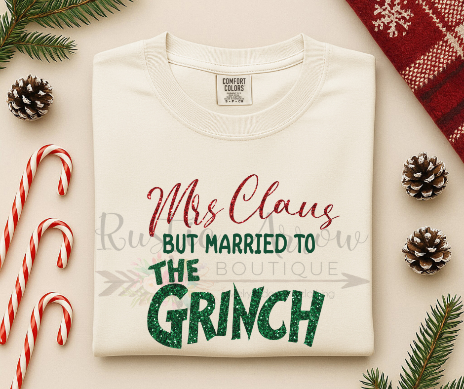 Mrs. Claus Married to the Grinch
