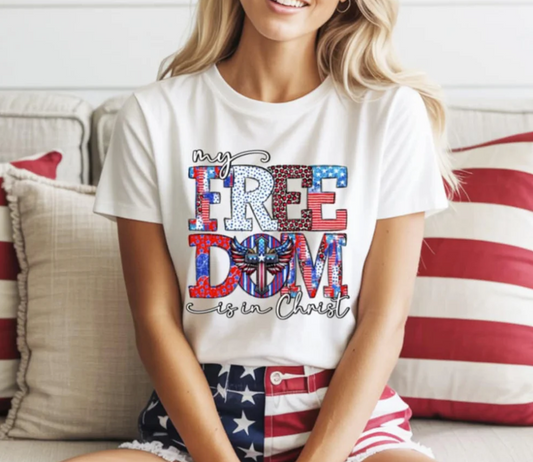My freedom is with Christ