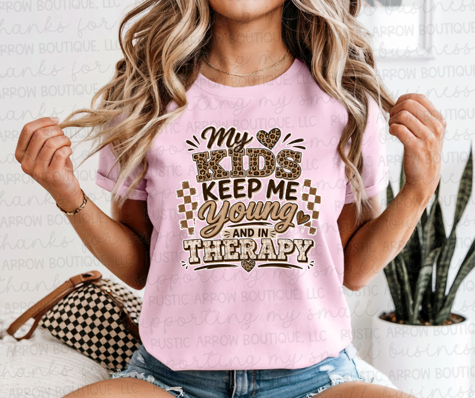 My Kids Keep Me Young and in Therapy