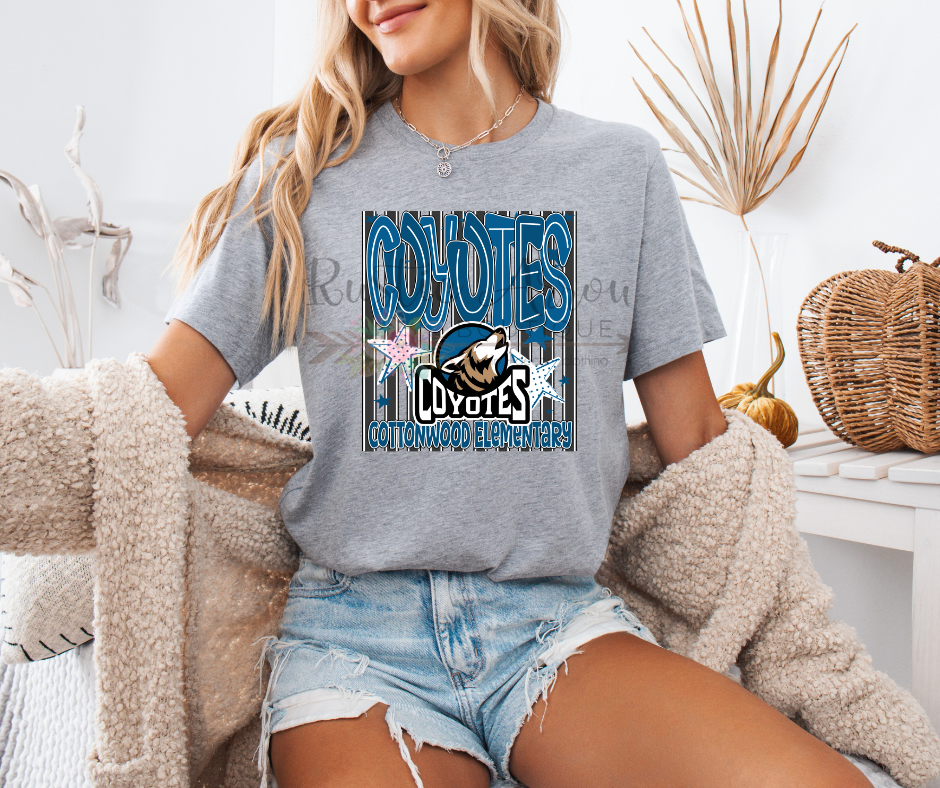 Neon Striped Cottonwood Coyotes