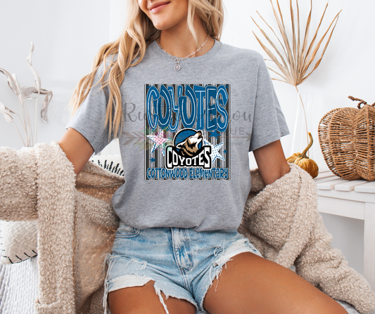 Neon Striped Cottonwood Coyotes