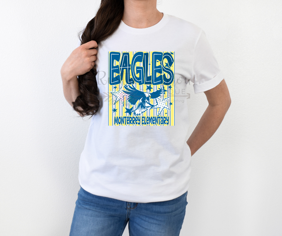 Neon Striped Monterrey Eagles