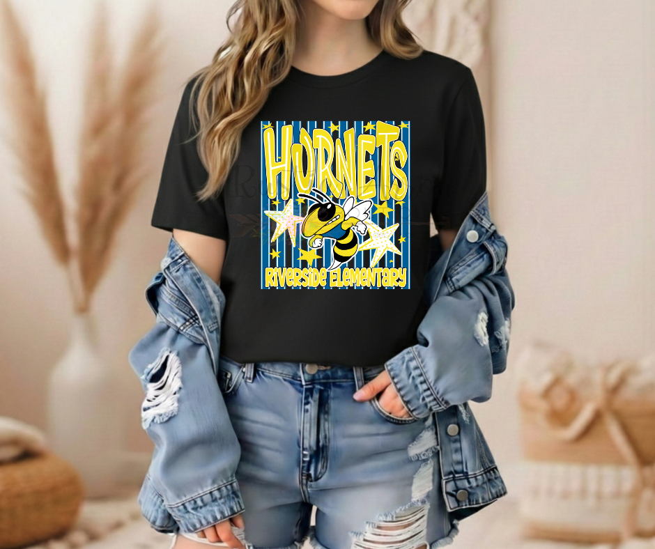 Neon Striped Riverside Hornets