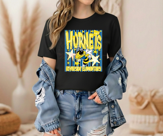Neon Striped Riverside Hornets