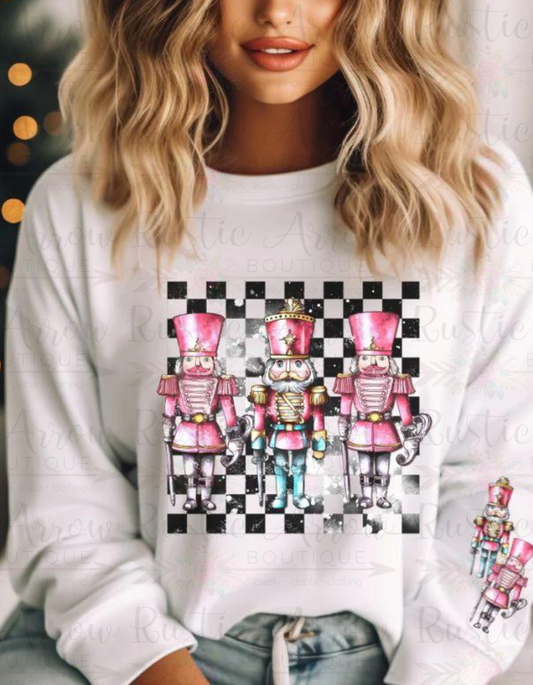 Nutcracker Checkerboard-Short Sleeve