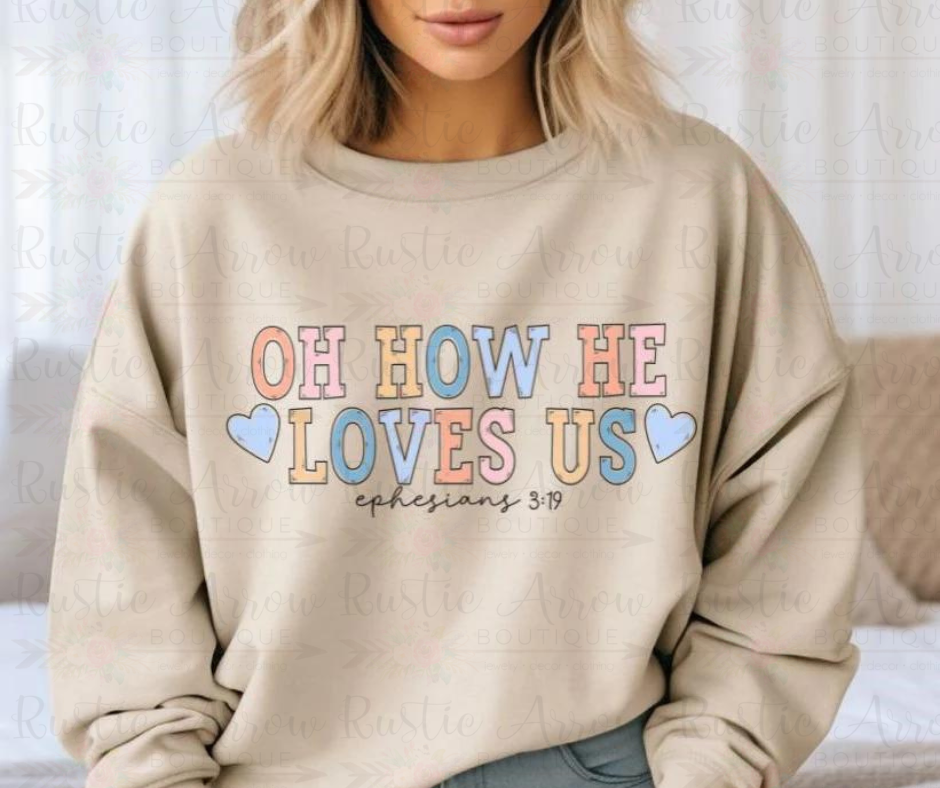 Oh How He Loves Us-Short Sleeve