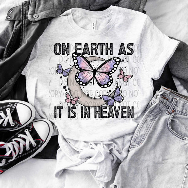 On Earth as it is in Heaven