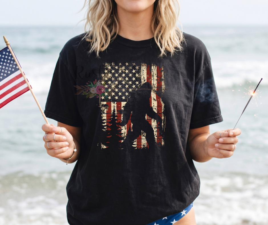 Patriotic Bigfoot