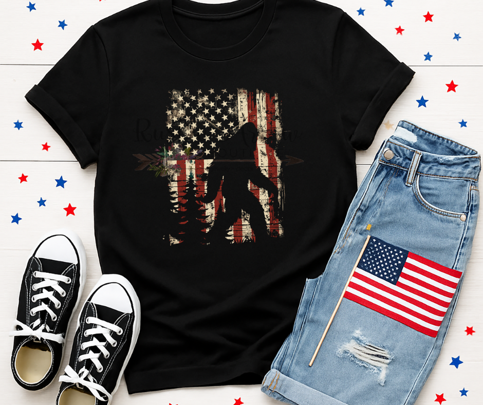 Patriotic Bigfoot