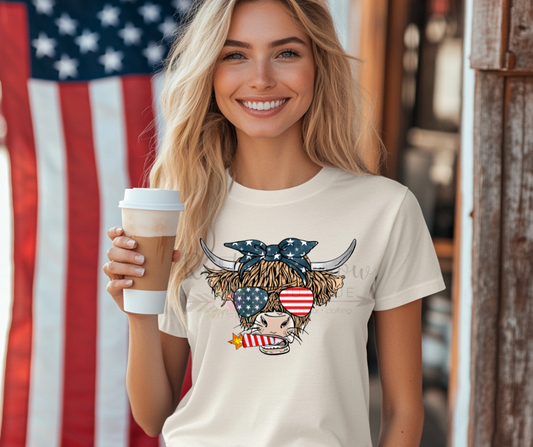 Patriotic Cow