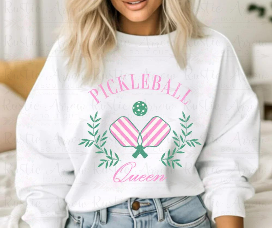 Pickle Ball Queen-Short Sleeve