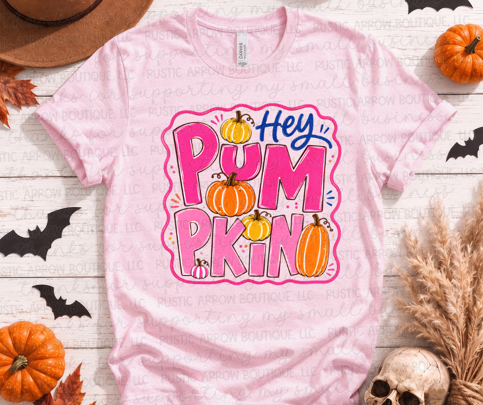 Pink Hey Pumpkin