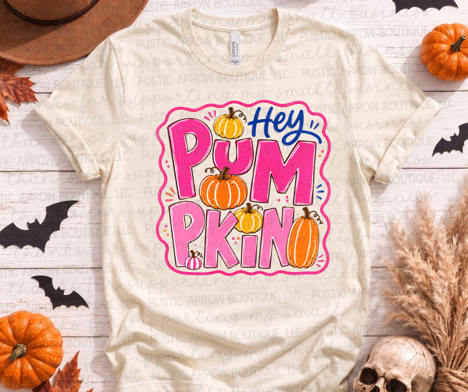 Pink Hey Pumpkin