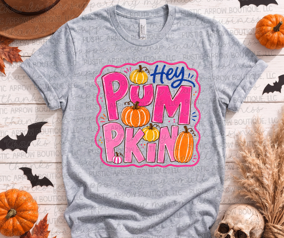 Pink Hey Pumpkin