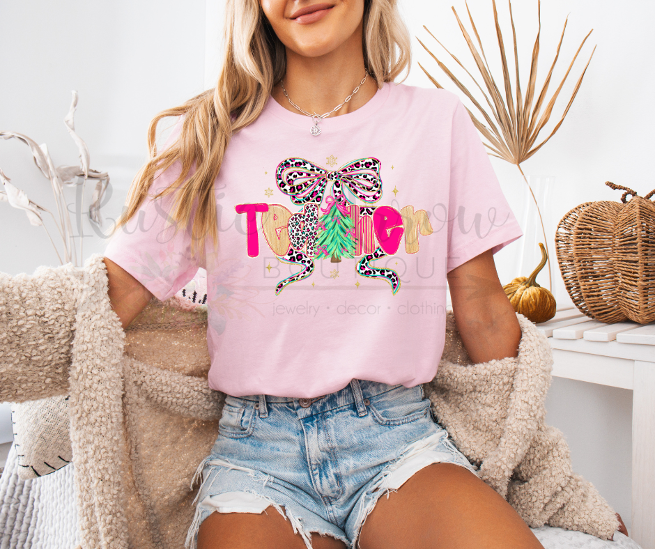 Pink Leopard Teacher