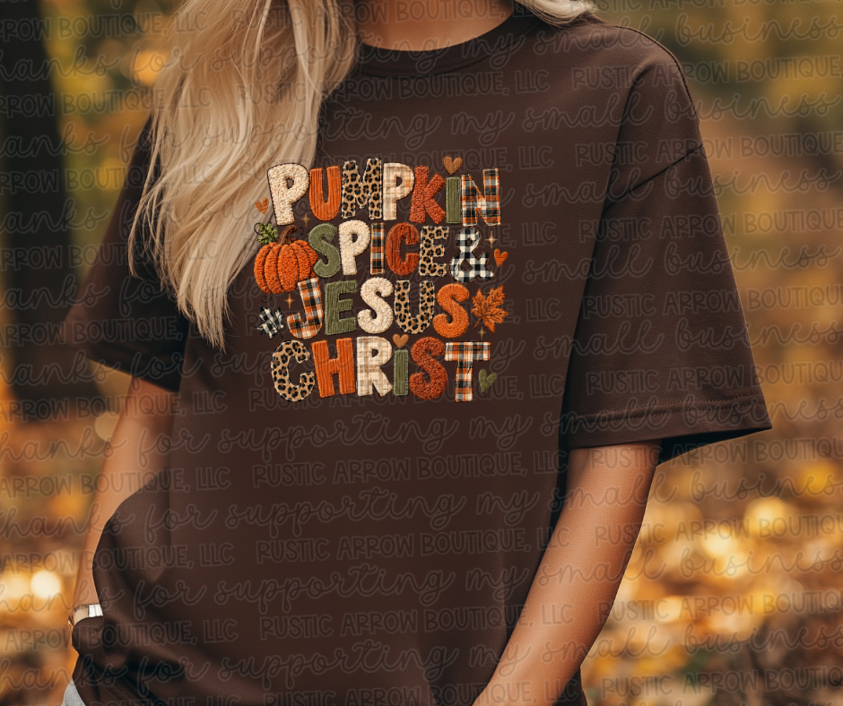 Plaid Pumpkin Spice & Jesus Christ