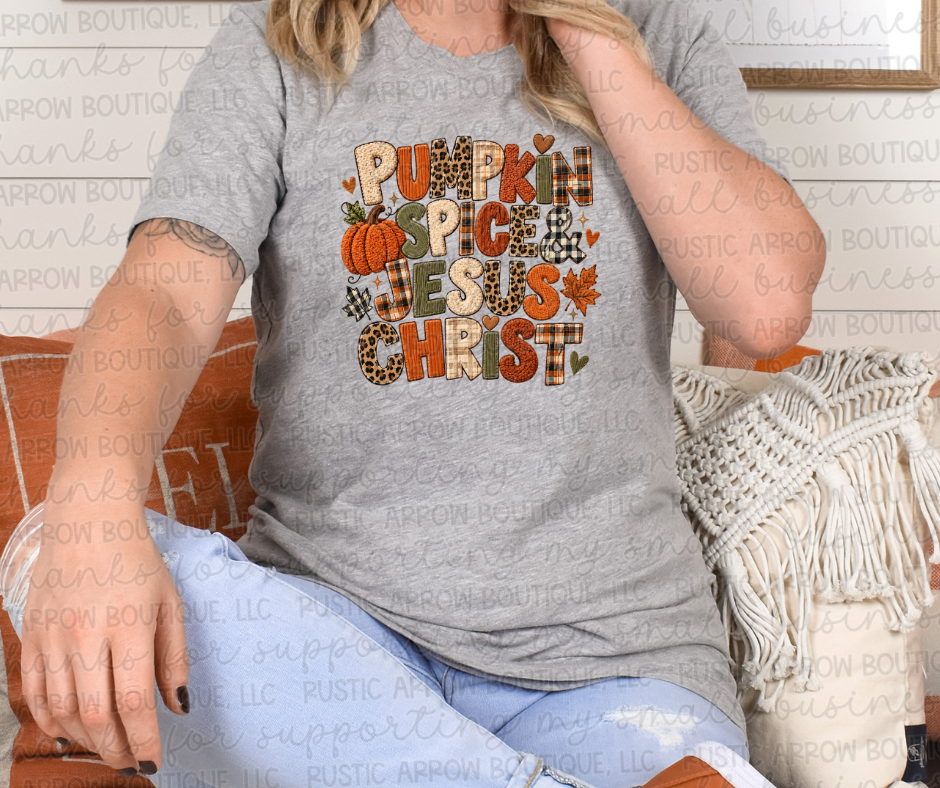 Plaid Pumpkin Spice & Jesus Christ