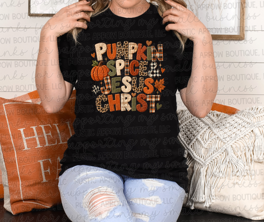 Plaid Pumpkin Spice & Jesus Christ