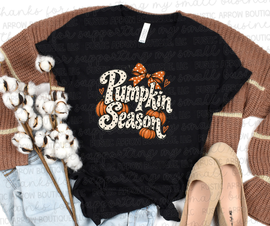 Polka Dot Pumpkin Season