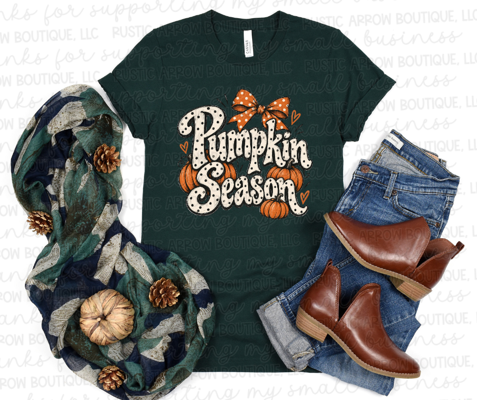 Polka Dot Pumpkin Season