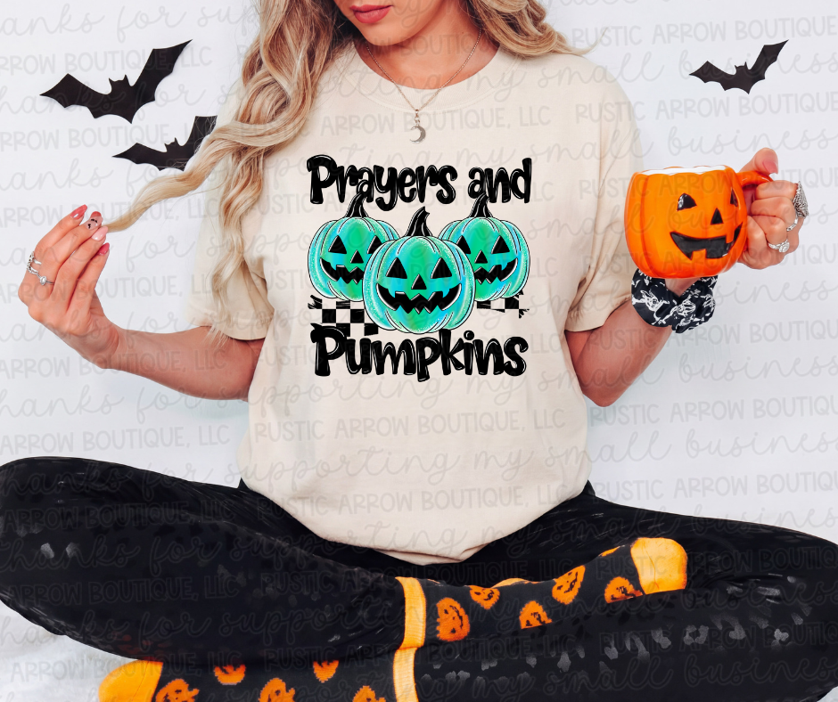Prayers and Blue Pumpkins