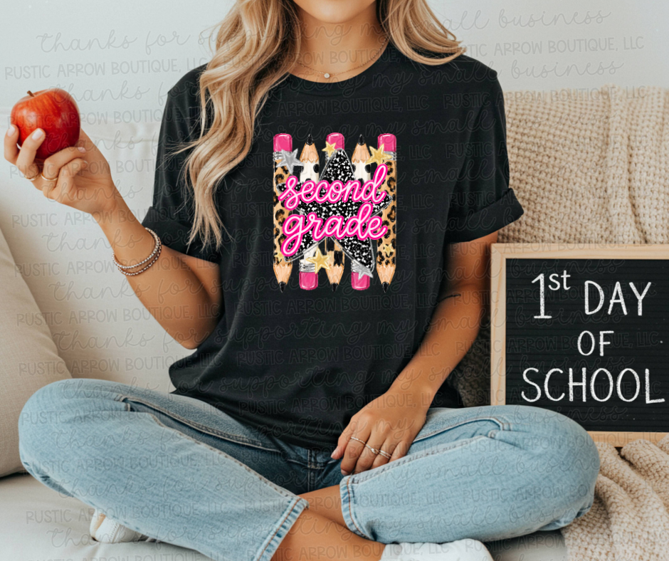 Preppy Pencil Second Grade