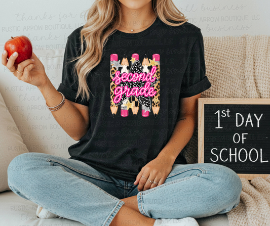 Preppy Pencil Second Grade