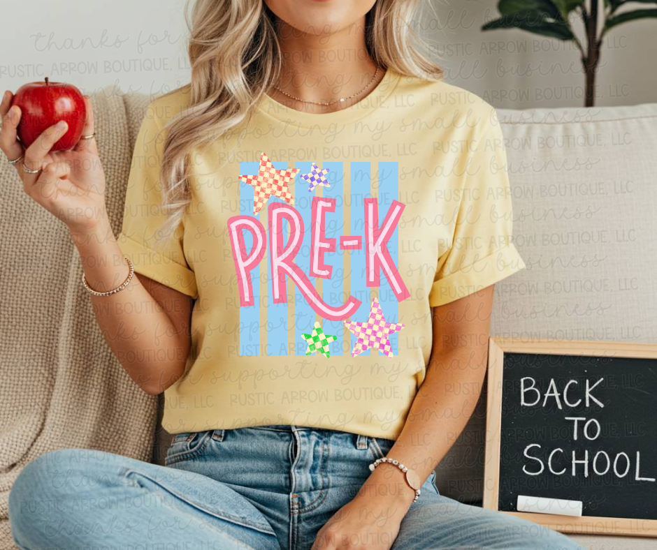 Preppy Striped Pre-K