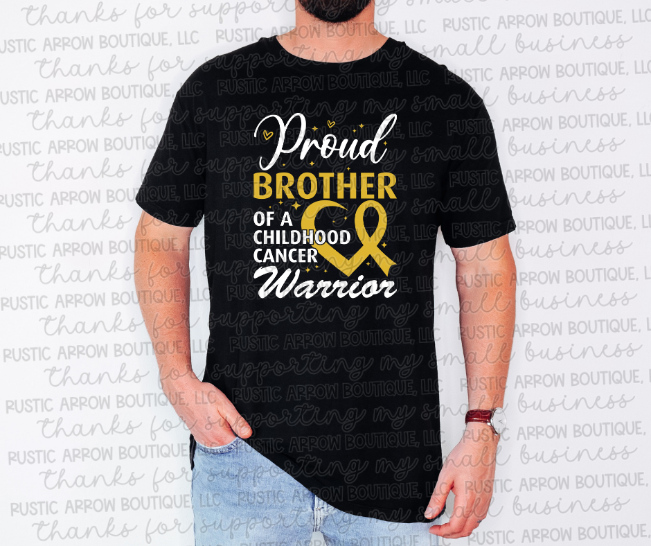 Proud Brother of a Childhood Cancer Warrior
