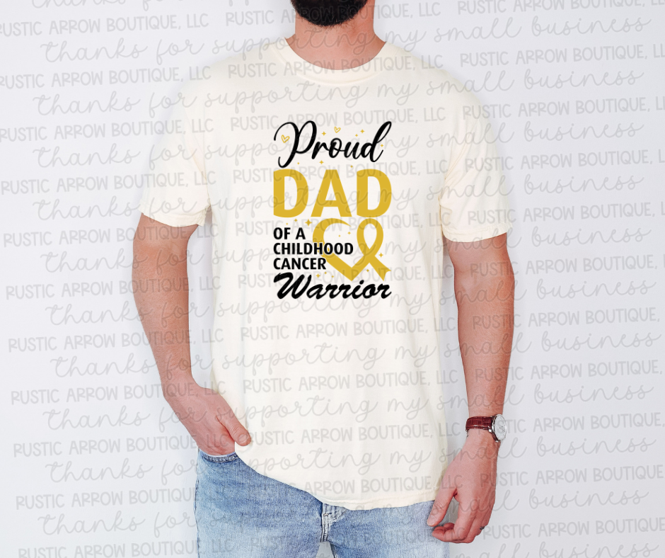 Proud Dad of a Childhood Cancer Warrior