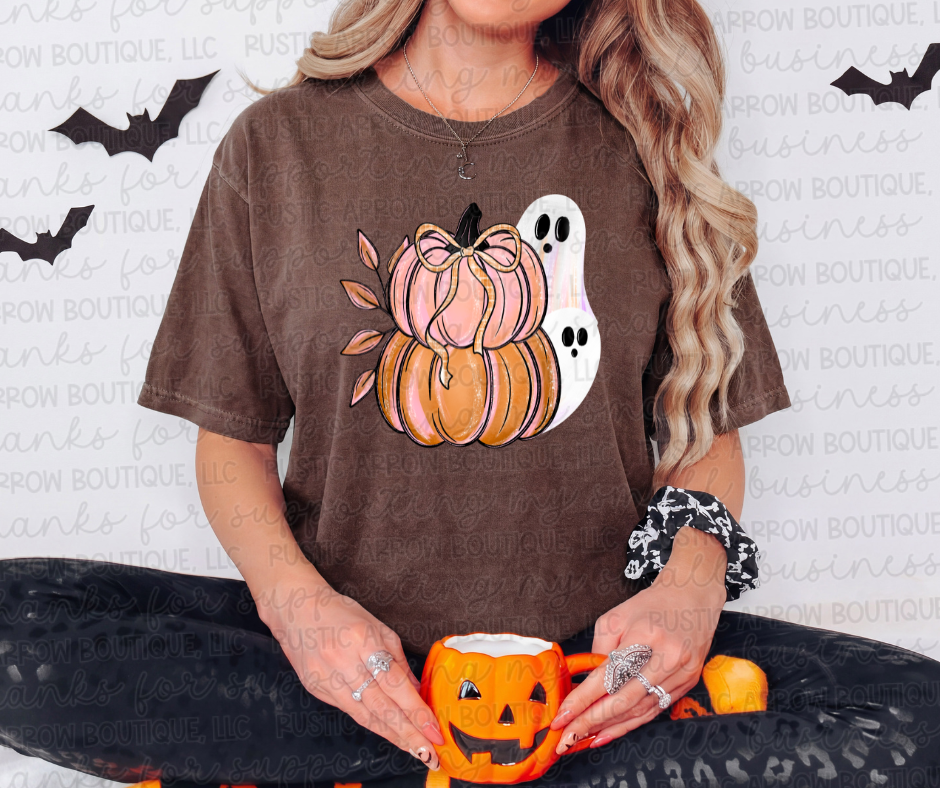 Pumpkins and Ghost