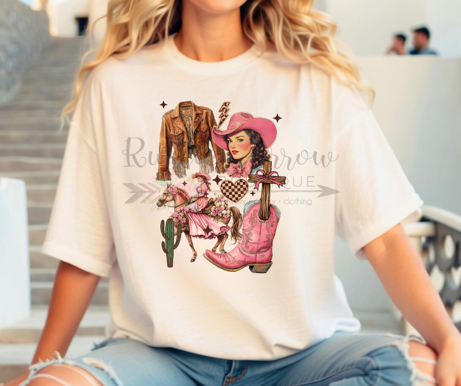 Raisin Hell Pink Cowgirl