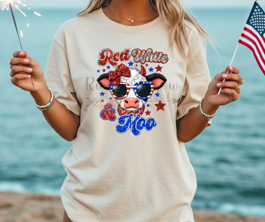 Red, White and Moo