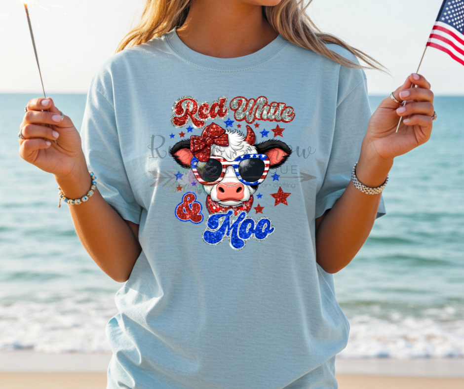 Red, White and Moo