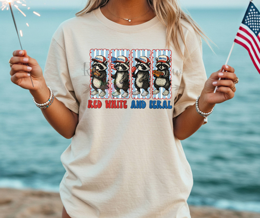Red, White and Feral Raccoons