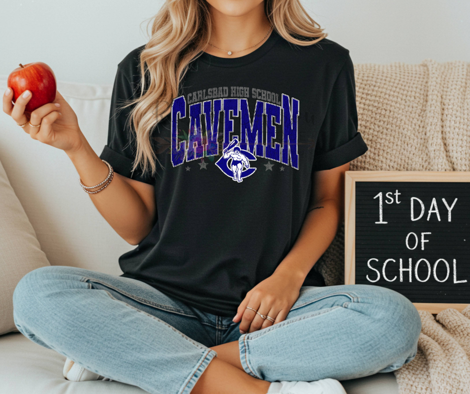 Retro Carlsbad Cavemen