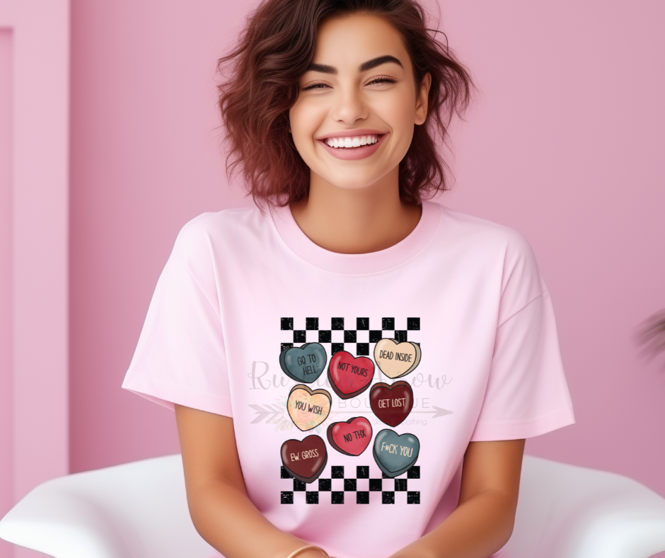 Rude Valentine Heart Candy