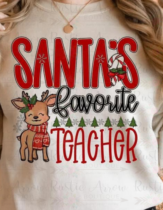 Santa's Favorite w/Reindeer