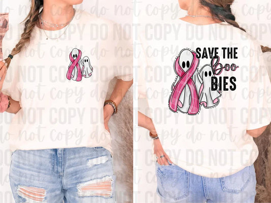 Save the Boo-bies front & back