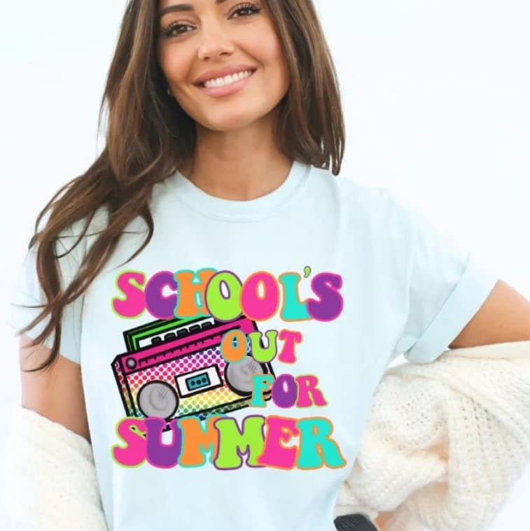 School's Out for Summer (boom box)