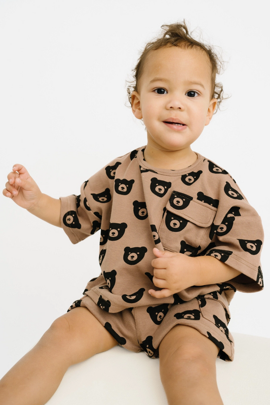 Brown Bear Cargo Slouchy Sets