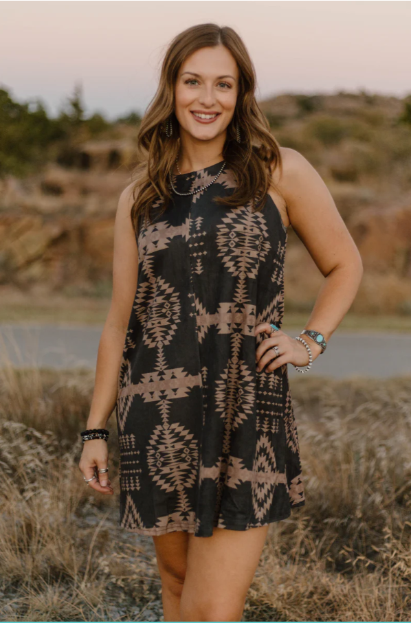 Aztec After Dark Dress