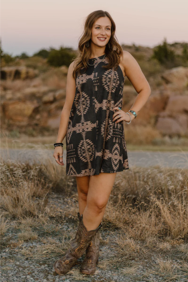 Aztec After Dark Dress