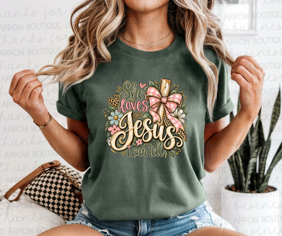 She Loves Jesus I can Tell