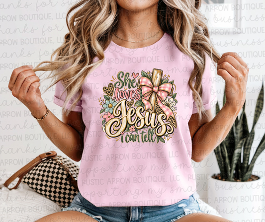 She Loves Jesus I can Tell