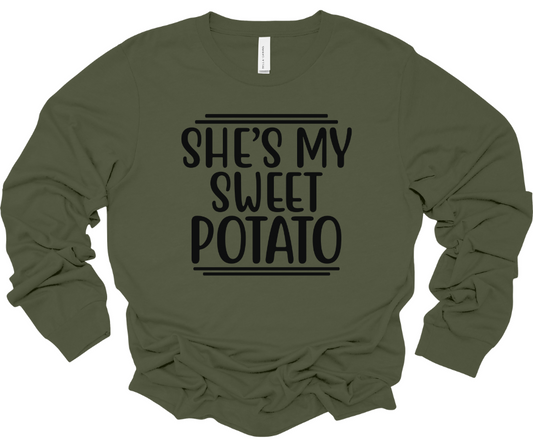 She's my Sweet Potato-Long Sleeve