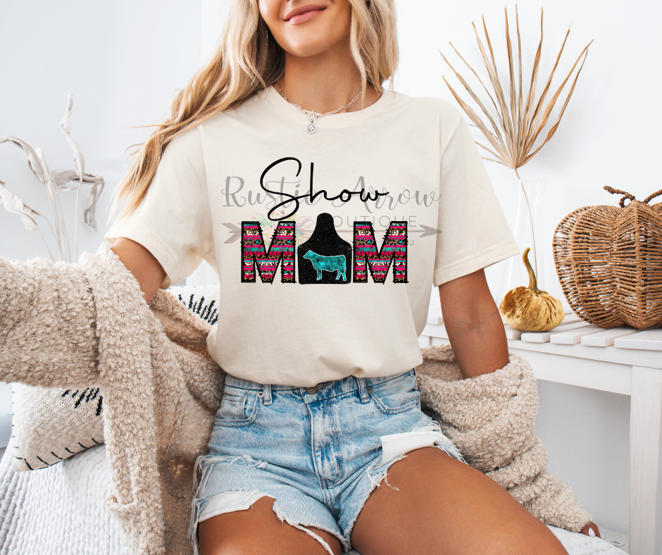 Show Mom Turquoise Steer
