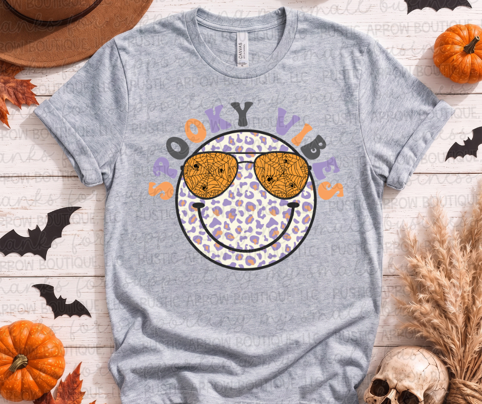 Spooky Vibes Happy Face