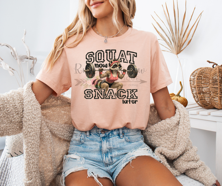 Squat Now Snack Later